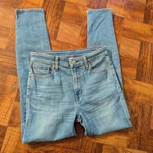 Lucky Brand Bridgette Skinny Light Blue Jeans Clover Edition Women's Size 26